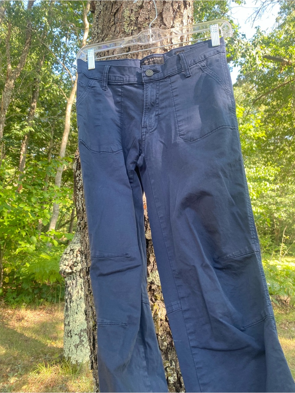 Lucky Brand Navy Utility Cargo Pants - Casual Straight Fit